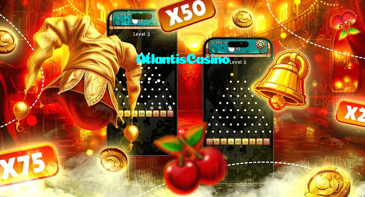 AtlantisCasino casino presented on mobile device in Pakistan with slots and live games